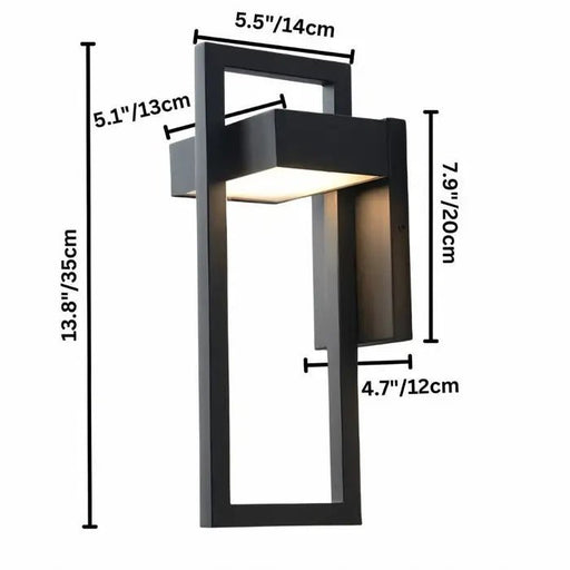Huwai Outdoor Wall Lamp - Simprolos