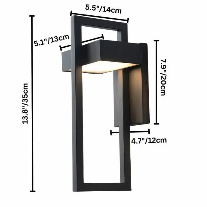 Huwai Outdoor Wall Lamp - Simprolos