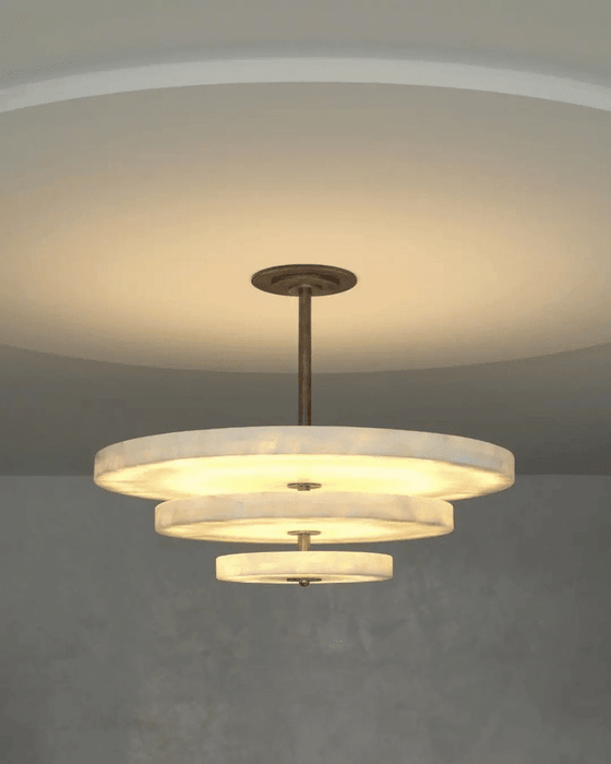 Ice Queen Alabaster Chandelier - Simprolos
