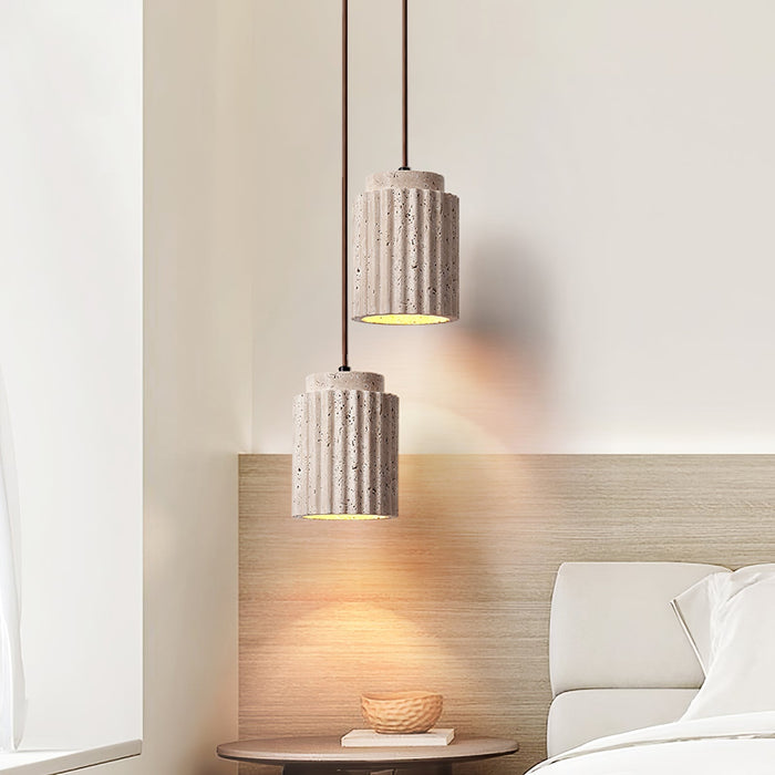 Caelia Travertine Pendant Light Vakkerlight