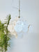 Isadora Glass White Disc Chandelier - Simprolos