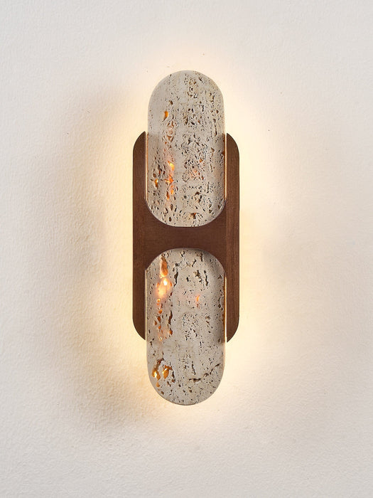 Isla Travertine Wall Light - Simprolos