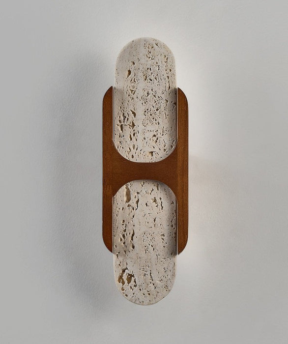 Isla Travertine Wall Light - Simprolos