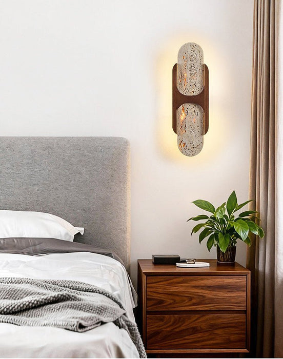 Isla Travertine Wall Light - Simprolos