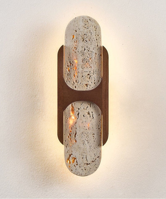 Isla Travertine Wall Light - Simprolos