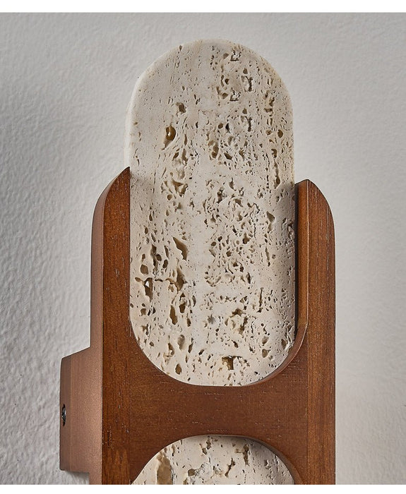 Isla Travertine Wall Light - Simprolos
