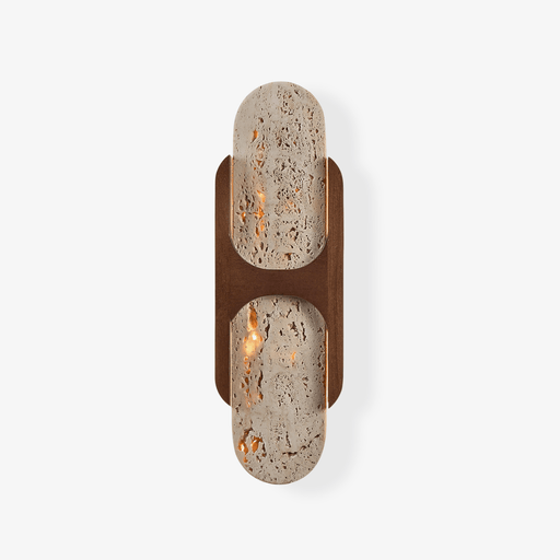 Isla Travertine Wall Light - Simprolos
