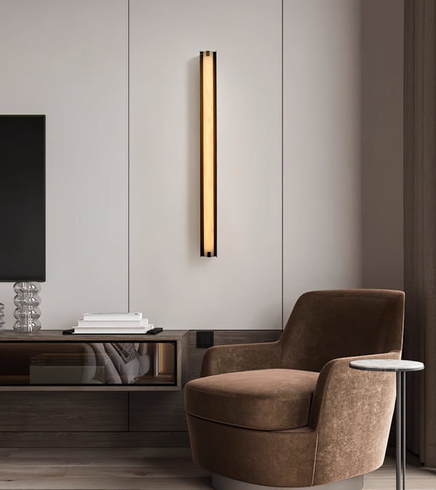 Isolde Alabaster Wall Sconce - Simprolos