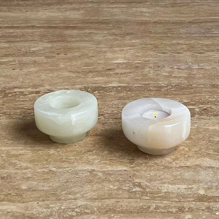 Jade Candle Holder - Simprolos