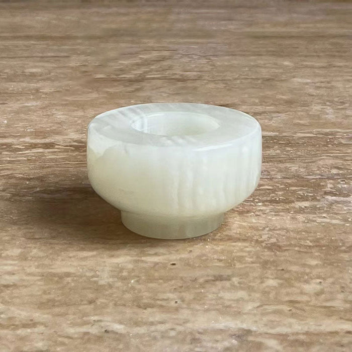 Jade Candle Holder - Simprolos