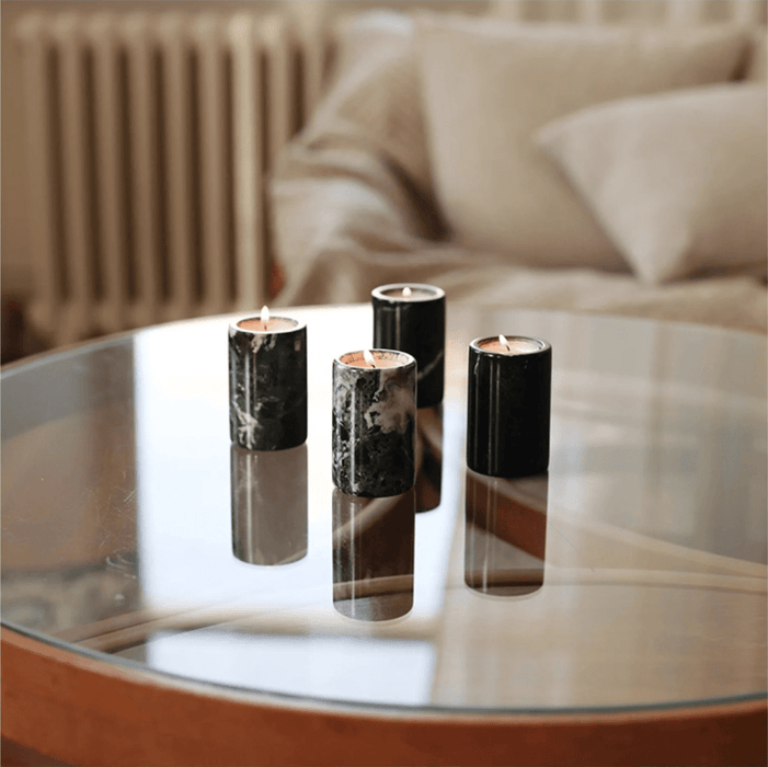 Jade Candle Holder - Simprolos