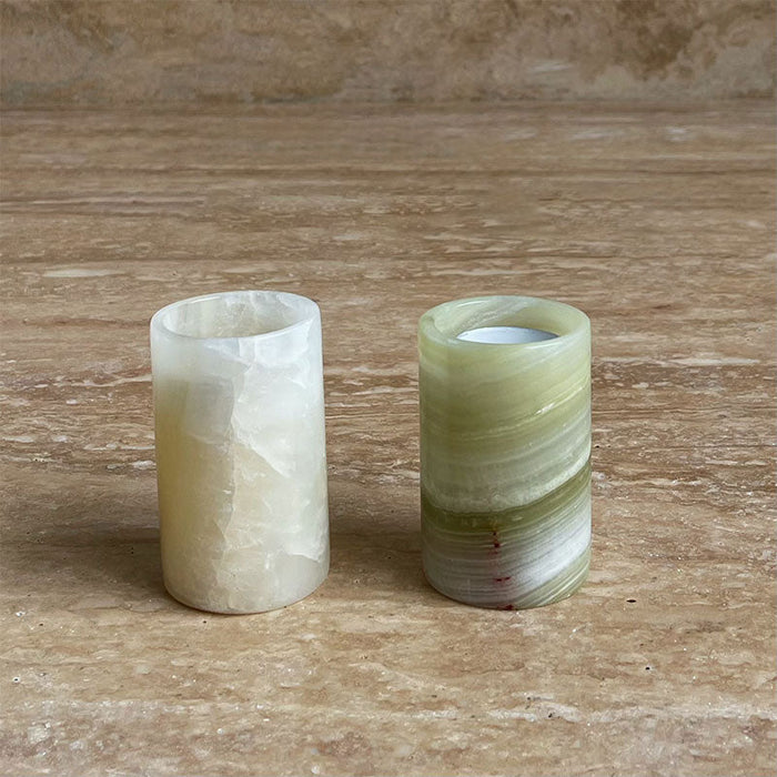 Jade Candle Holder - Simprolos