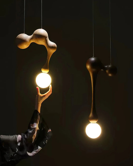 Jenna Wooden Pendant Lamp - Simprolos