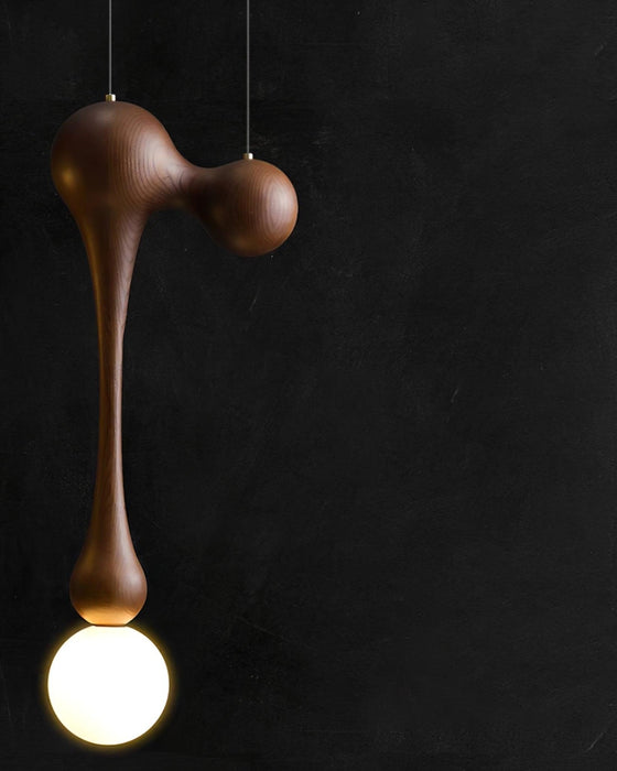 Jenna Wooden Pendant Lamp - Simprolos