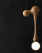 Jenna Wooden Pendant Lamp - Simprolos