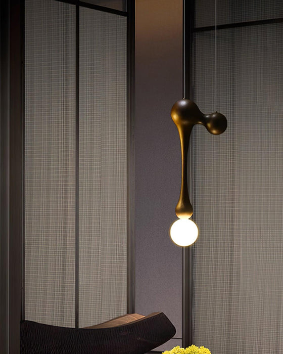 Jenna Wooden Pendant Lamp - Simprolos
