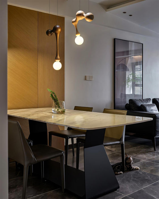 Jenna Wooden Pendant Lamp - Simprolos