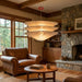 Kazu Cone Silk Pendant Lamp - Simprolos
