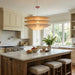 Kazu Cone Silk Pendant Lamp - Simprolos