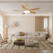 Keltis 48"/52" Ceiling Fan Light - Simprolos