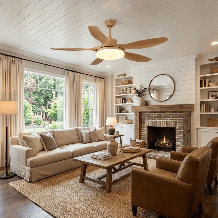 Keltis 48"/52" Ceiling Fan Light - Simprolos