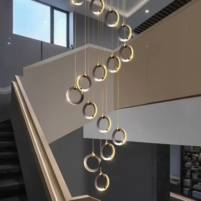 Khaatem Staircase Chandelier - Simprolos