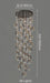 Khaatem Staircase Chandelier - Simprolos