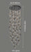Khaatem Staircase Chandelier - Simprolos