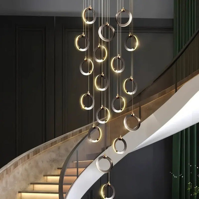 Khaatem Staircase Chandelier - Simprolos