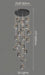 Khaatem Staircase Chandelier - Simprolos