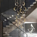 Khaatem Staircase Chandelier - Simprolos