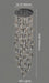 Khaatem Staircase Chandelier - Simprolos