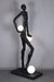 Kicking Ball Sculpture Character Floor Lamp - Simprolos