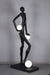 Kicking Ball Sculpture Character Floor Lamp - Simprolos