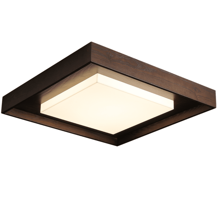 Kurin Wood Frame Ceiling Light - Simprolos