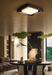 Kurin Wood Frame Ceiling Light - Simprolos