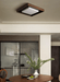 Kurin Wood Frame Ceiling Light - Simprolos