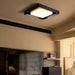 Kurin Wood Frame Ceiling Light - Simprolos