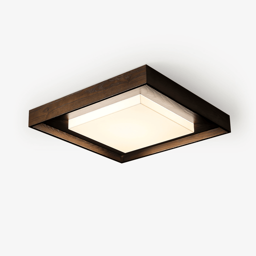 Kurin Wood Frame Ceiling Light - Simprolos