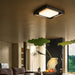 Kurin Wood Frame Ceiling Light - Simprolos