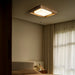 Kurin Wood Frame Ceiling Light - Simprolos