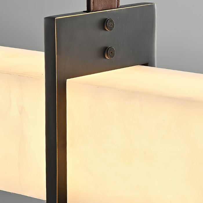 L - Axis Alabaster Pendant Lamp - Simprolos