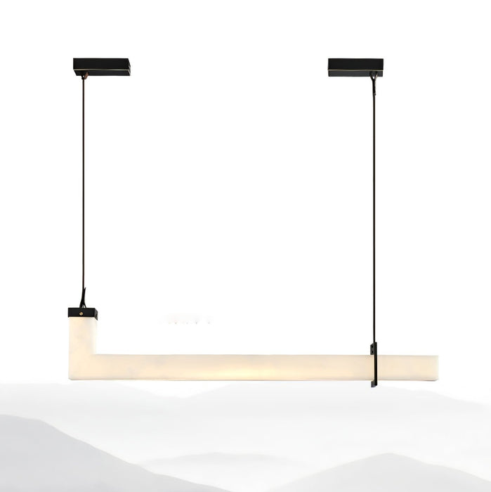L - Axis Alabaster Pendant Lamp - Simprolos