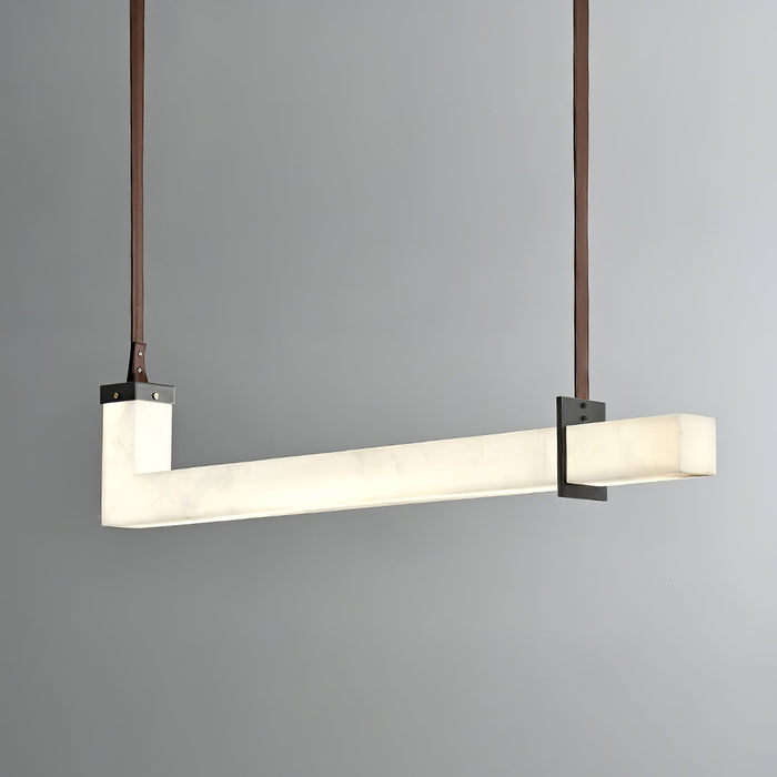 L - Axis Alabaster Pendant Lamp - Simprolos