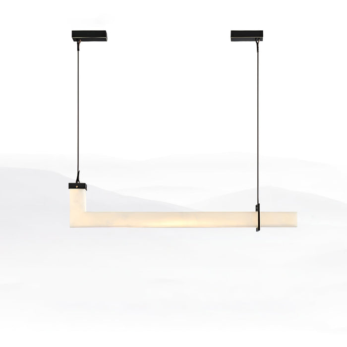 L - Axis Alabaster Pendant Lamp - Simprolos