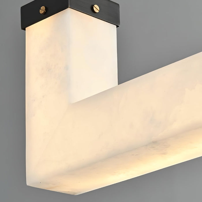 L - Axis Alabaster Pendant Lamp - Simprolos