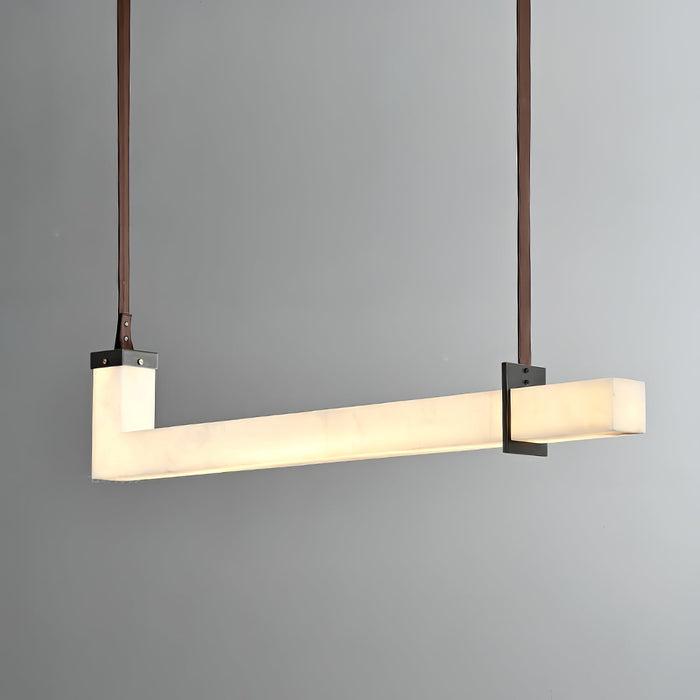 L - Axis Alabaster Pendant Lamp - Simprolos