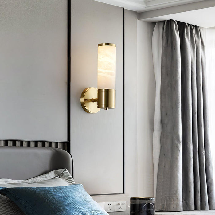 Lampatron Alabaster Wall Lamp - Simprolos