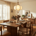 Lantern Fabric Pendant Light - Simprolos