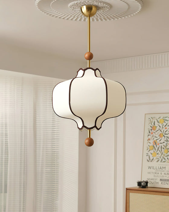 Lantern Fabric Pendant Light - Simprolos